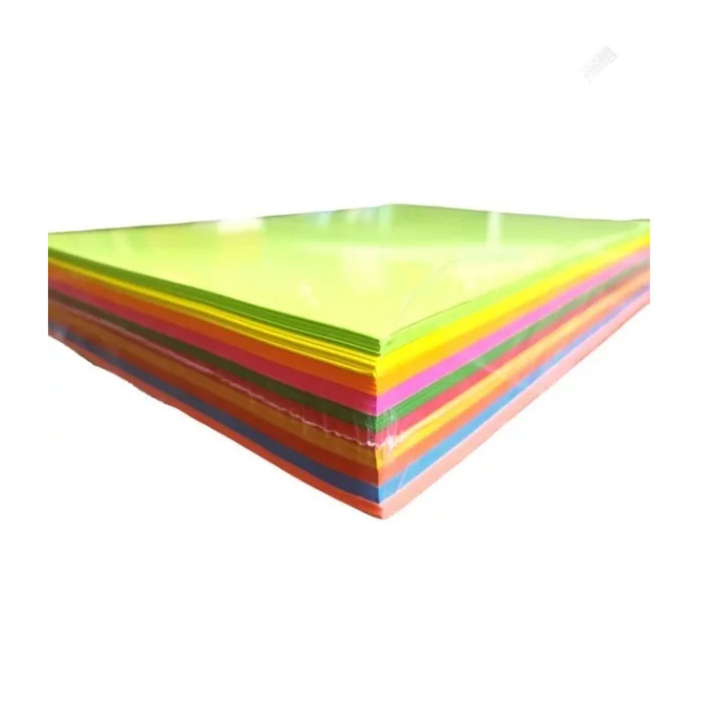 PAPEL COLORES ARCO IRIS A4 500 UND