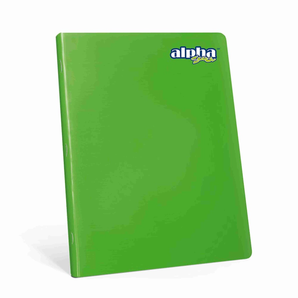 CUADERNO RAYADO 92 HOJAS SCOOL ALPHA
