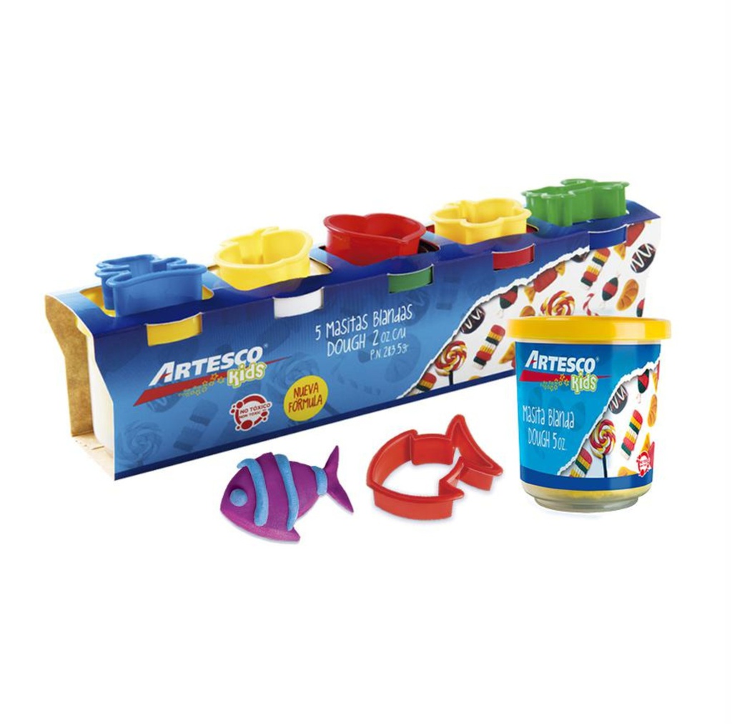 MASITA BLANDA DOUGH Dough 2 Oz X 5 Und ARTESCO