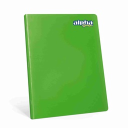 CUADERNO RAYADO 92 HOJAS SCOOL ALPHA
